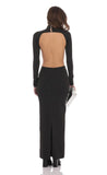 Cutout Maxi Dress in Black
