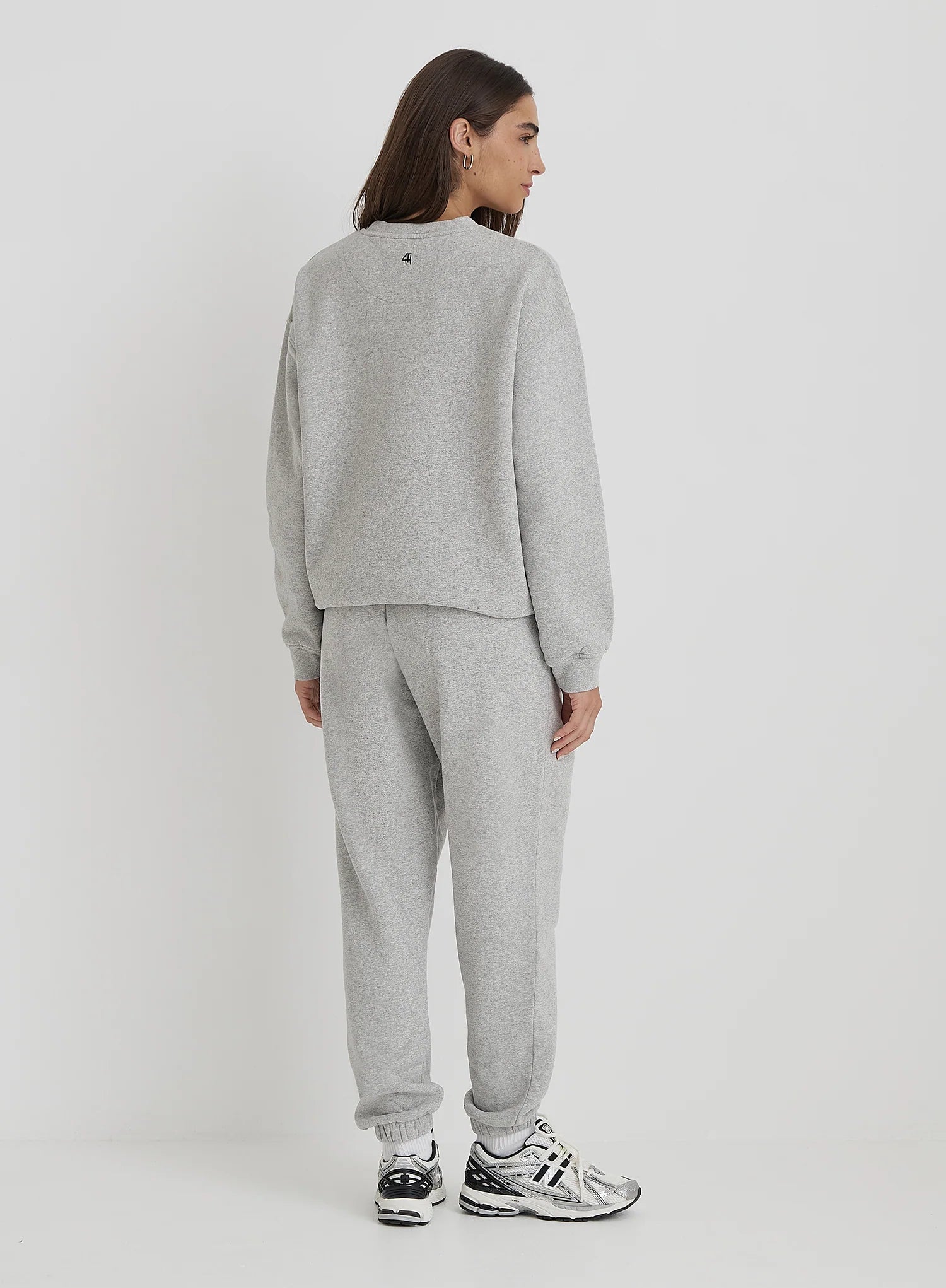 Grey Fourth Branded Cuffed Jogger