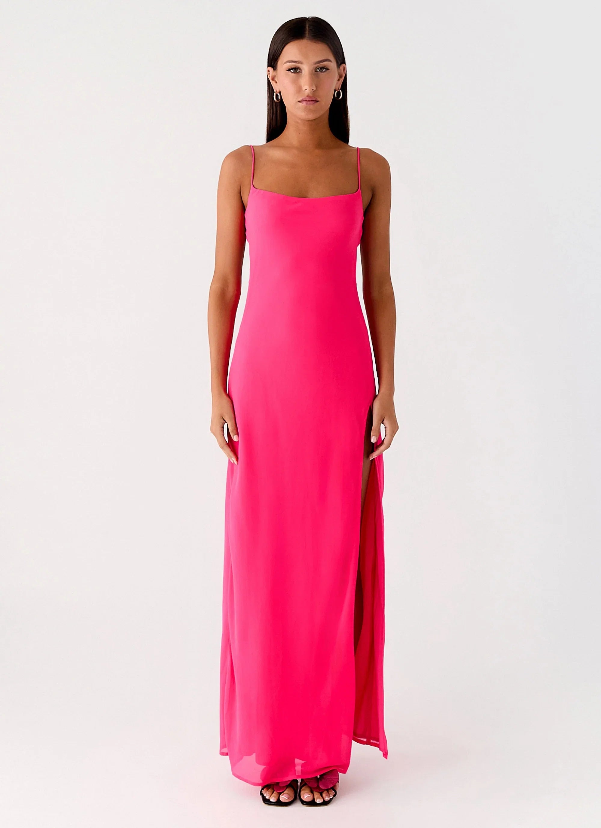Alouette Maxi Dress Fuchsia