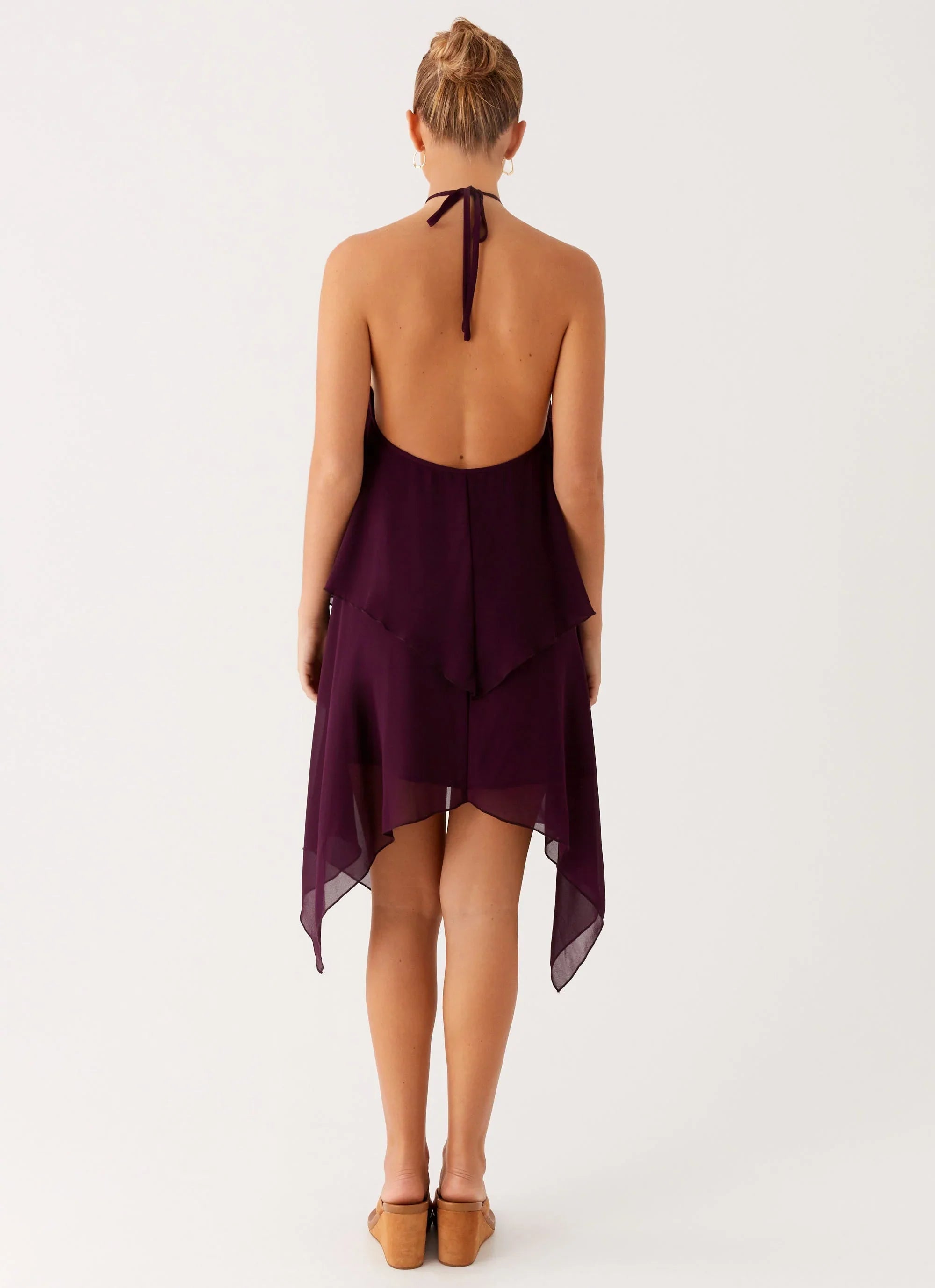 Dalenti Midi Dress Plum