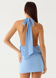 Right Now Mini Dress Periwinkle