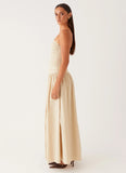 Carmel Maxi Dress Ivory