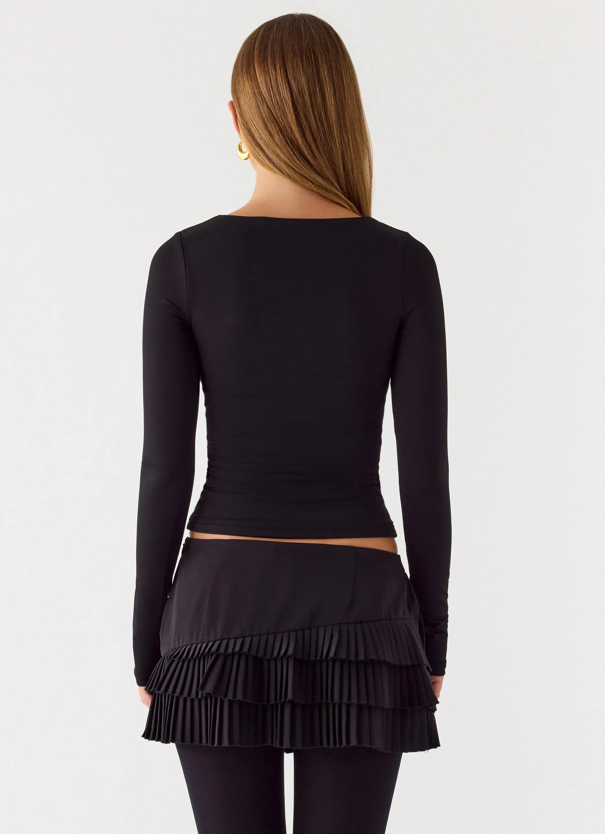 Skyler Mini Skort Black