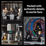 LEGO Star Wars Death Star Building Set for Adults Ages 18 Collectible Room Decor for Office Bedroom or Book Shelf Fun Activity for Men Women Movie Fans Gift Idea for Birthdays 75419