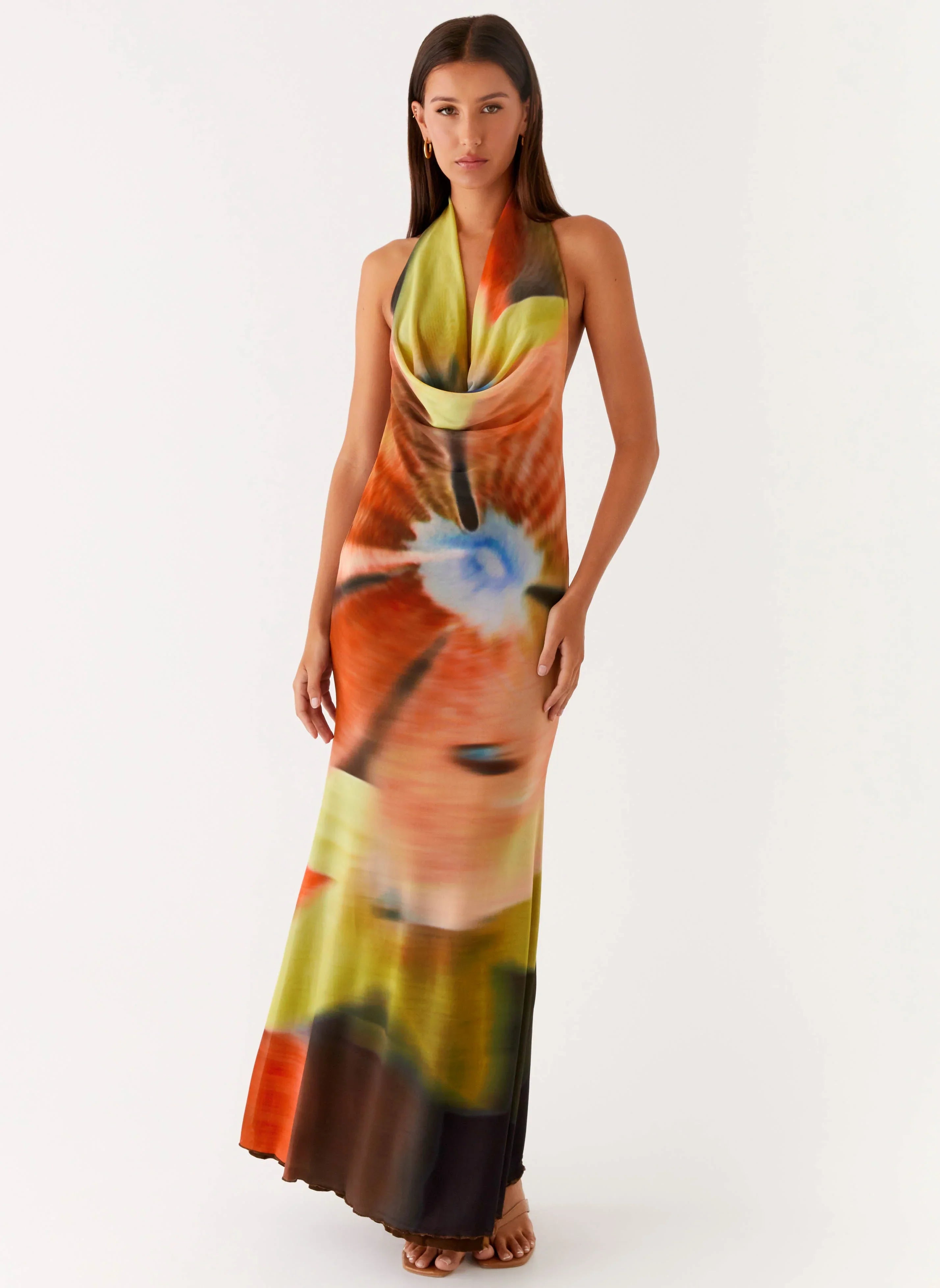 Raellia Maxi Dress Moody Floral
