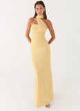 Songbird Maxi Dress Yellow