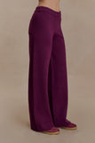 Lauren Knit Trouser Plum