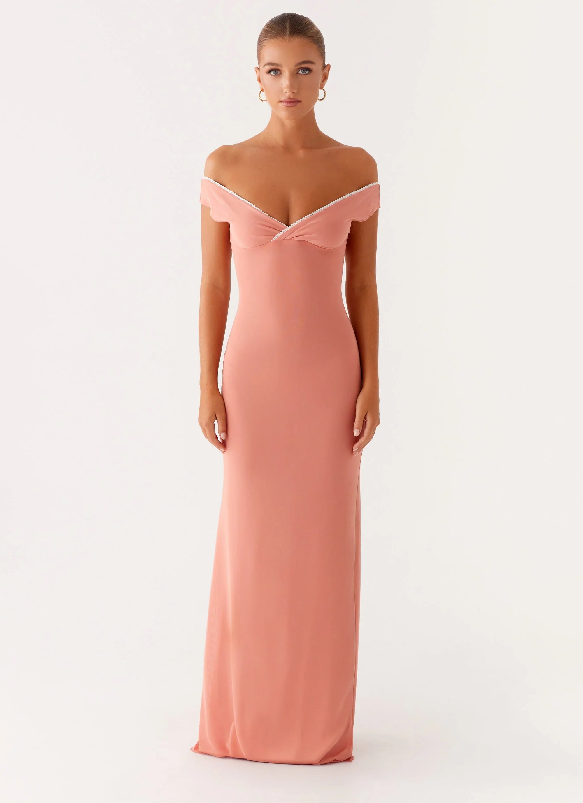 Katiya Maxi Dress Peach
