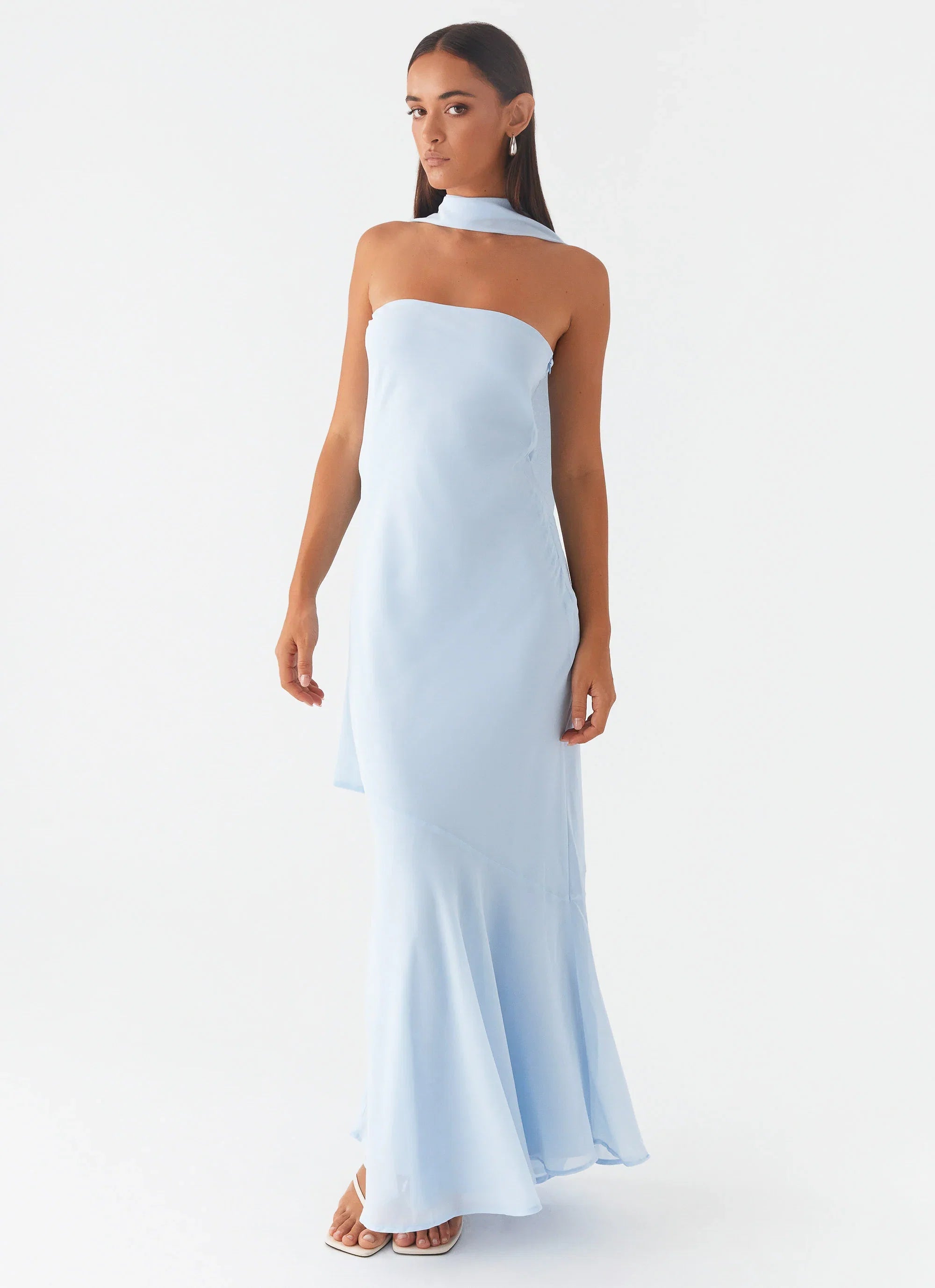 Under The Pagoda Maxi Dress Blue
