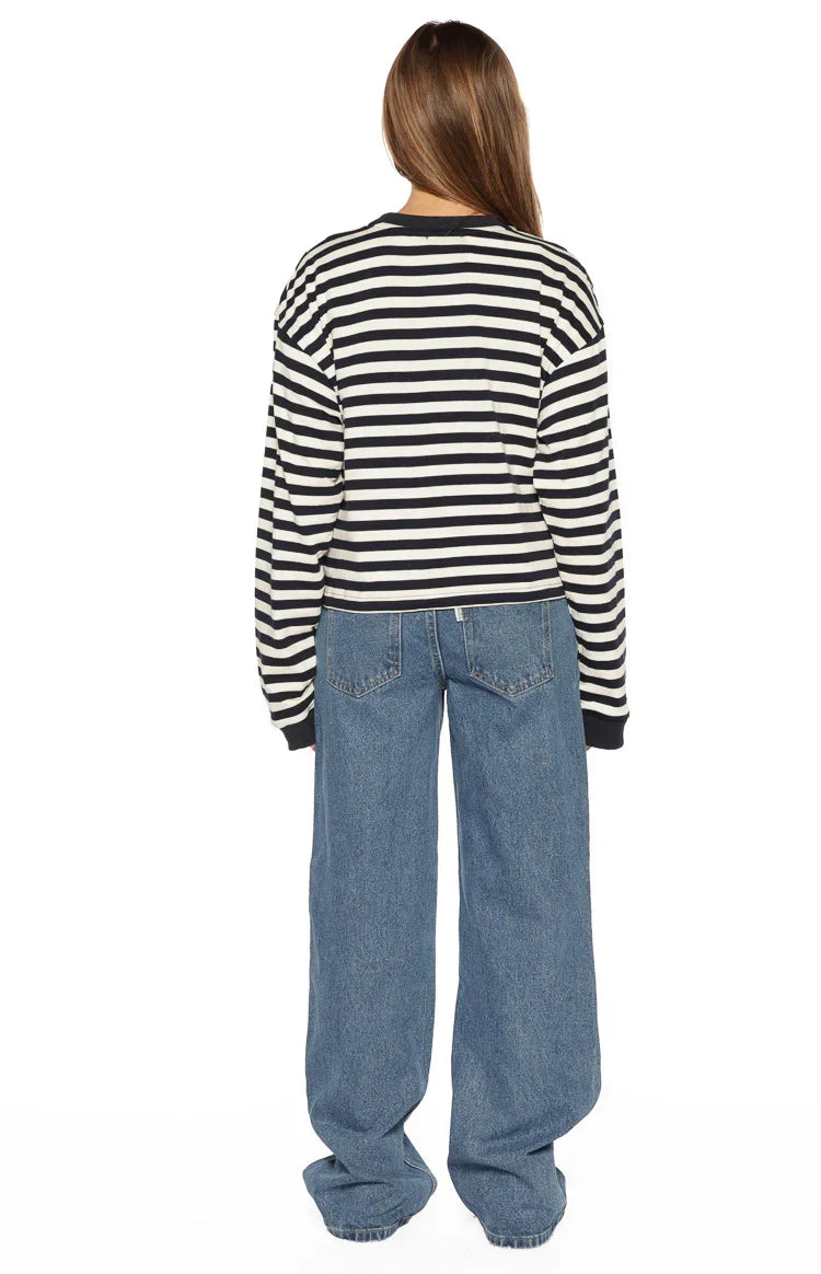 Roxie Mid Wash Ripped Jeans