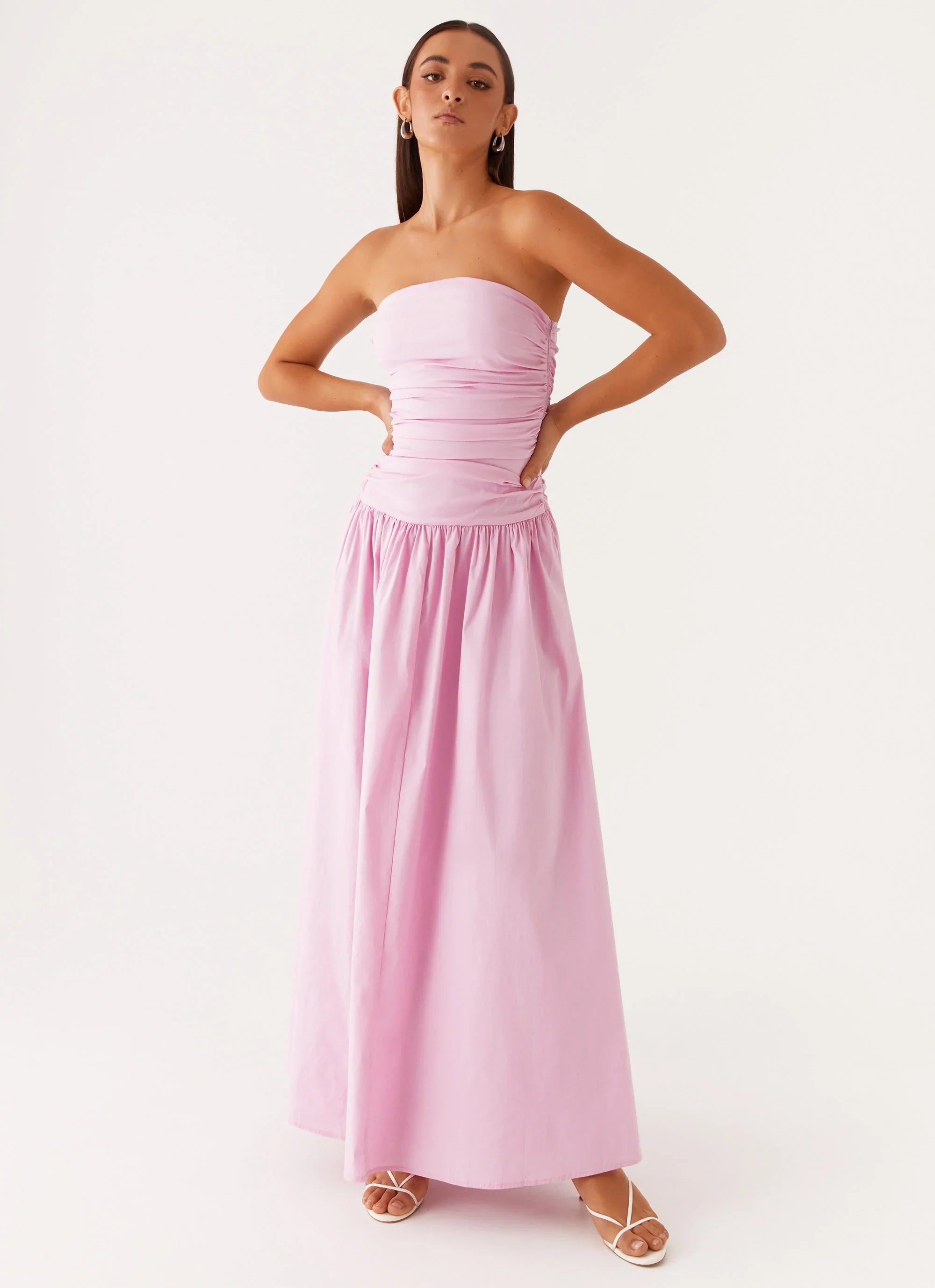 Carmel Maxi Dress Pink