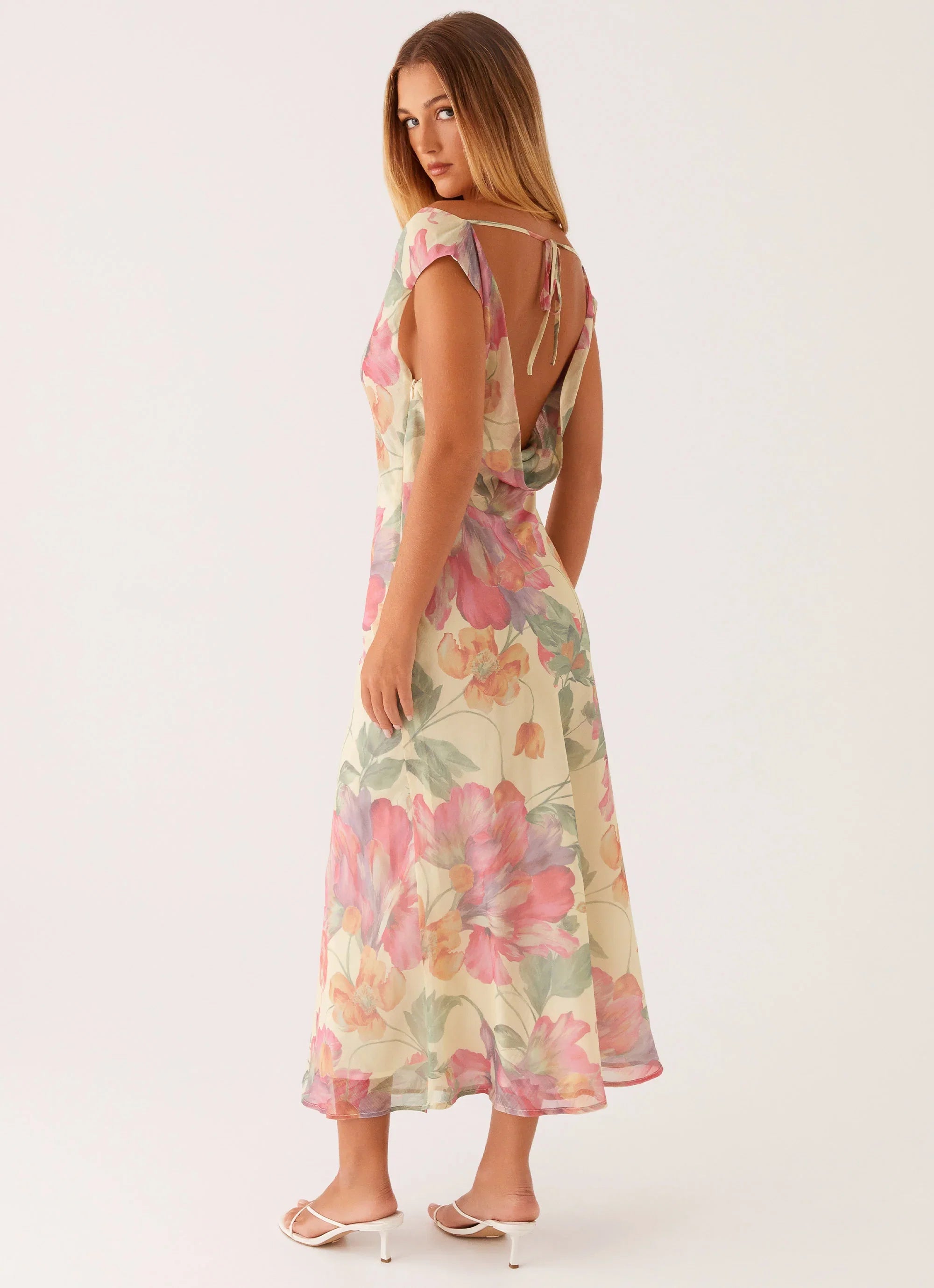 Role Model Maxi Dress Yellow Peony