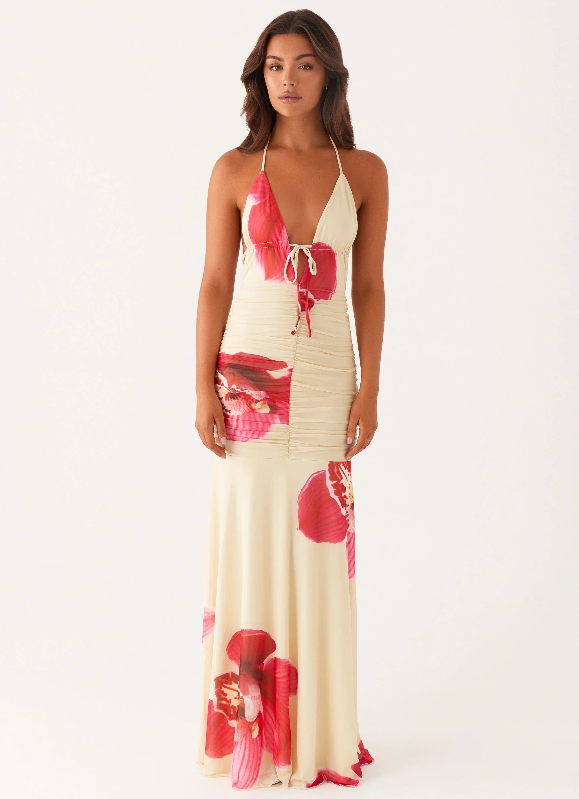 Hollywood Maxi Dress Orchid Yellow
