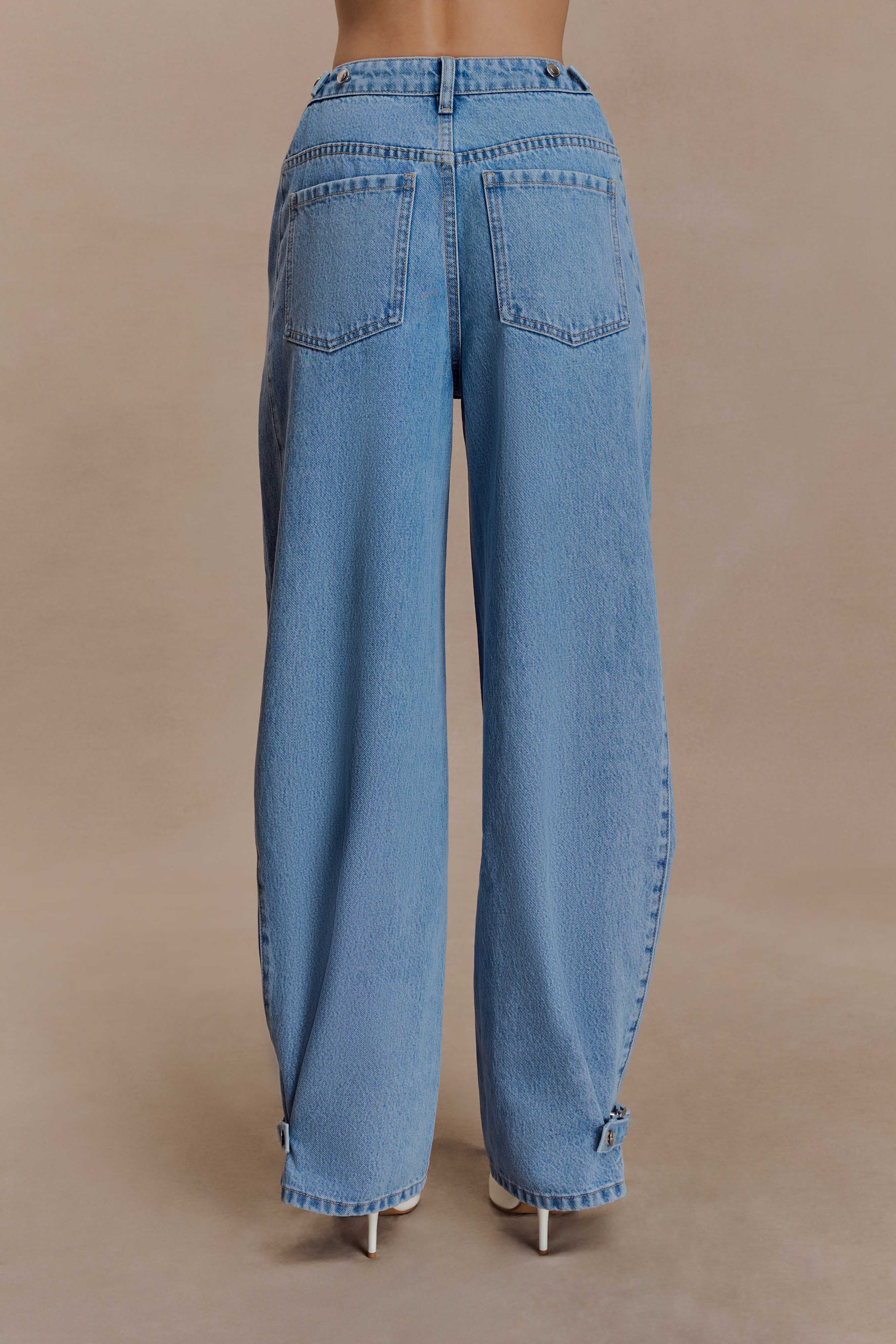 Flossie Multi Way Denim Jeans Classic Blue