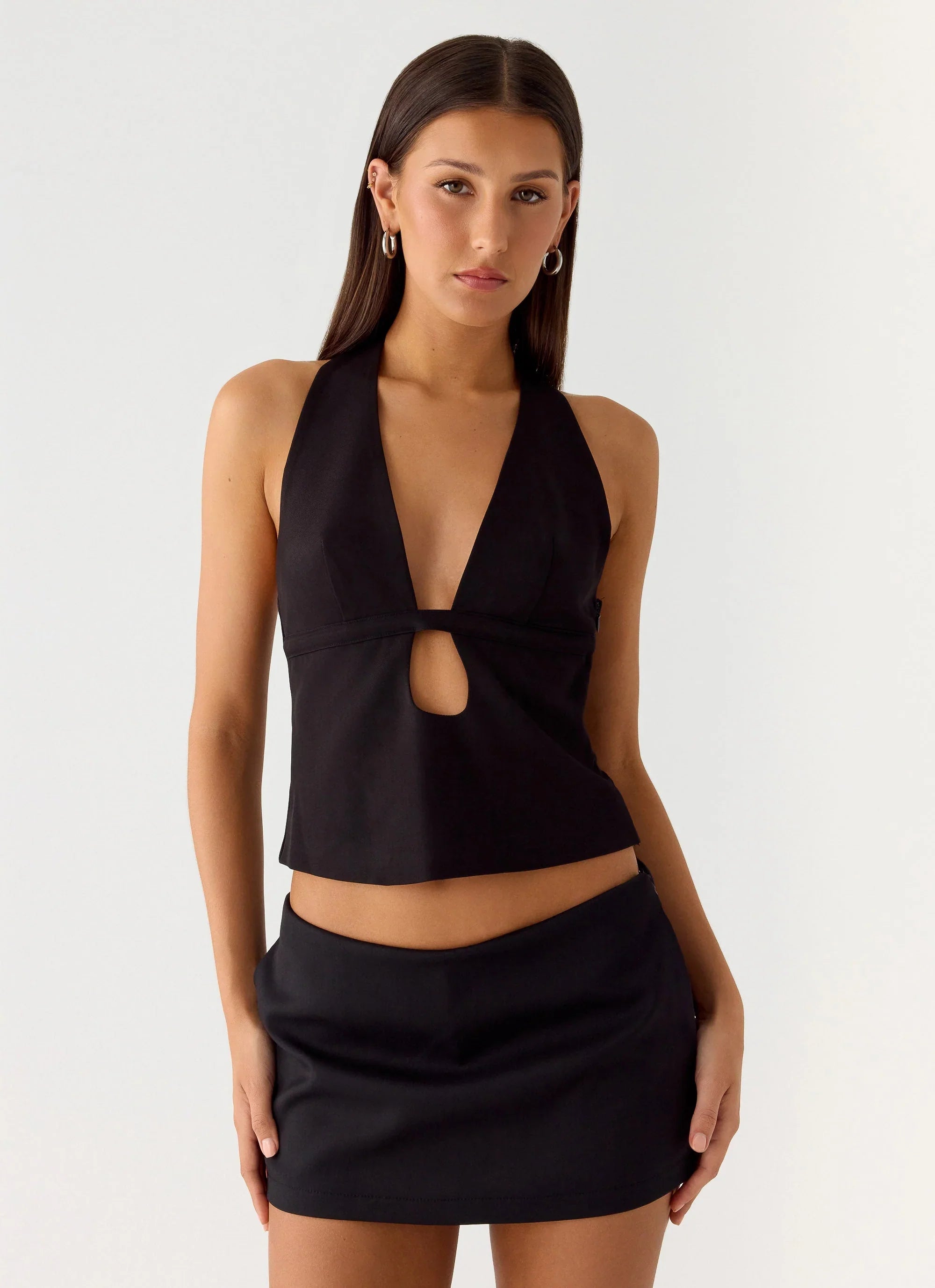 Mirna Micro Skort Black