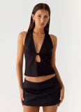 Mirna Micro Skort Black