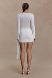 Terrymae Crochet Mini Skirt White