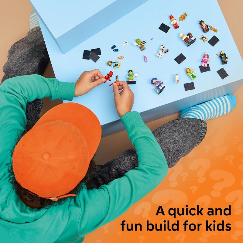 LEGO Minifigures Series 29 6 Pack Mystery Box Multipack Birthday Party Favors for Boys Girls Ages 6 Goodie Bag Stuffers for Kids 66814