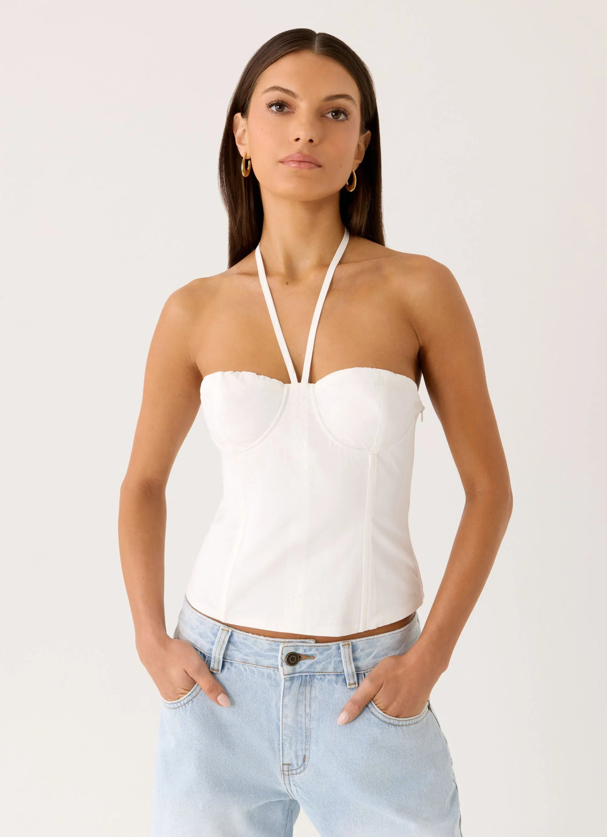 Jayne Top White