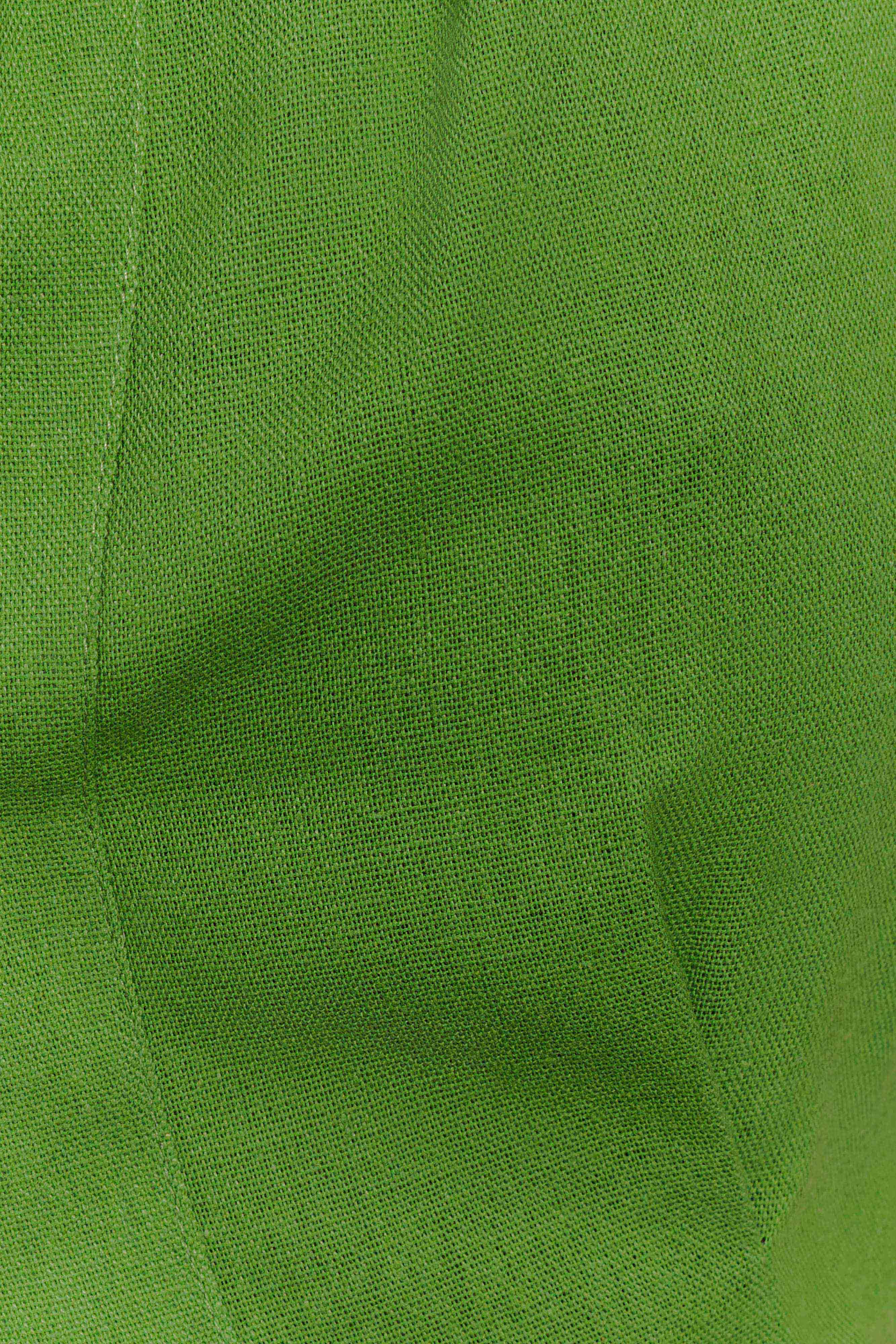 Scout Sleeveless Linen Shirt Green