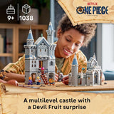 LEGO ONE PIECE Battle at Drum Castle 75645 Building Toys for Boys Girls Ages 9 6 Minifigures Castle Toy Playset for Pretend Play 1038 pieces Gift for Birthdays