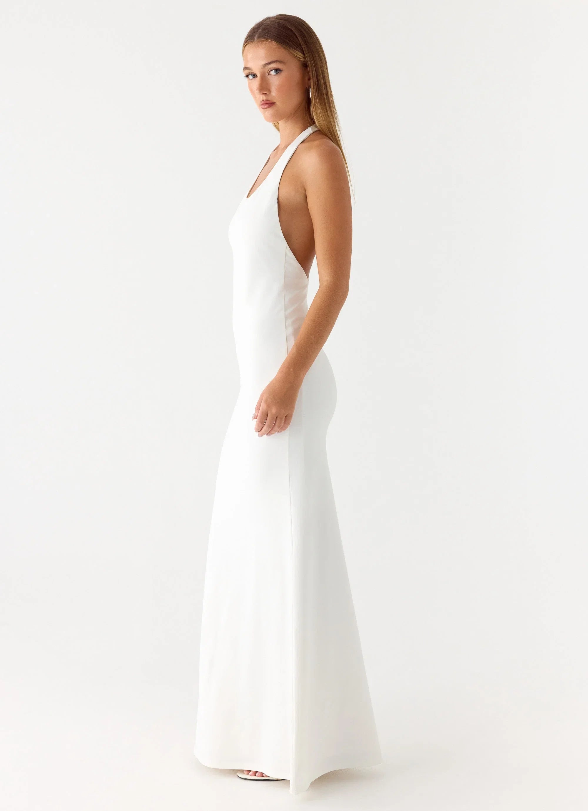 New Girl Maxi Dress White