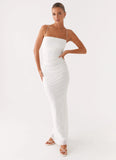 Paxton Beaded Maxi Dress White