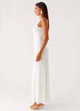 Embrace The Sun Maxi Dress White