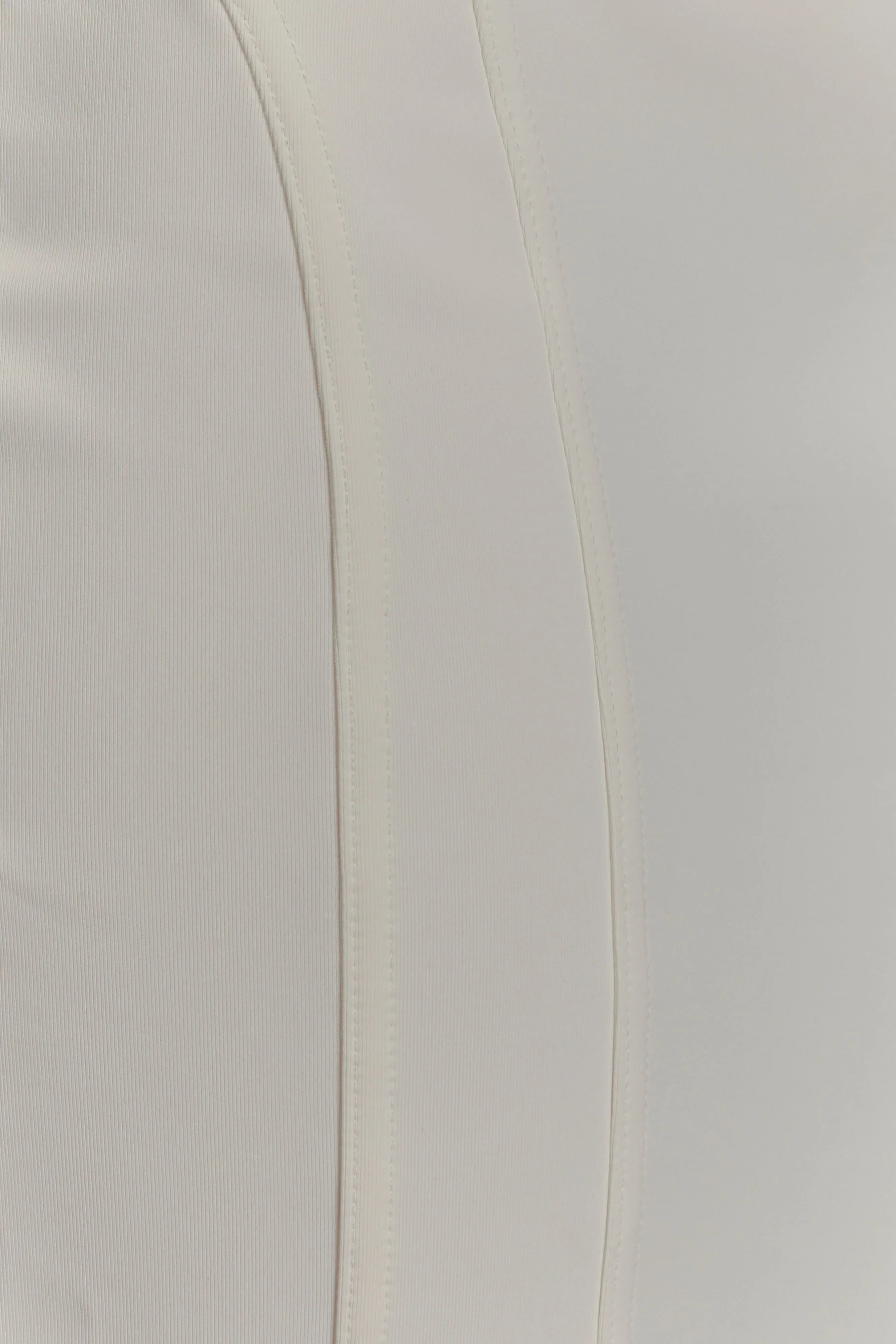 Alma High Waist Maxi Skirt White