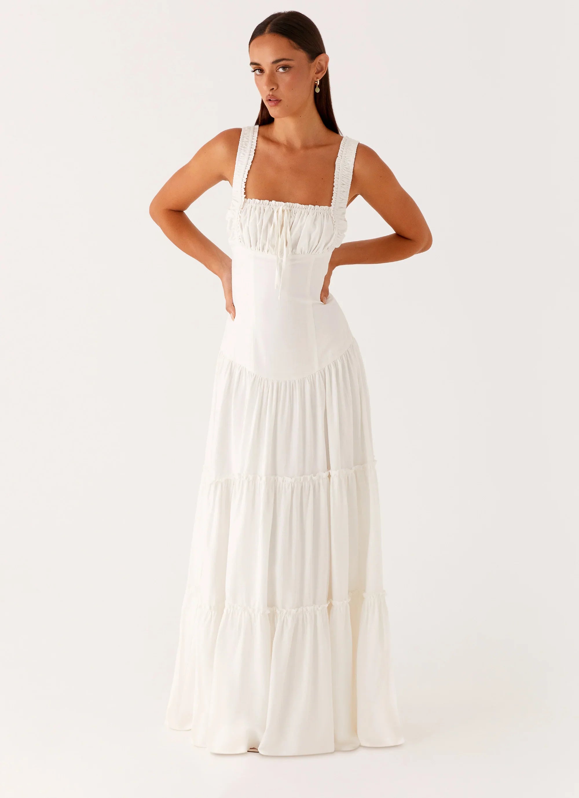 Esme Maxi Dress White