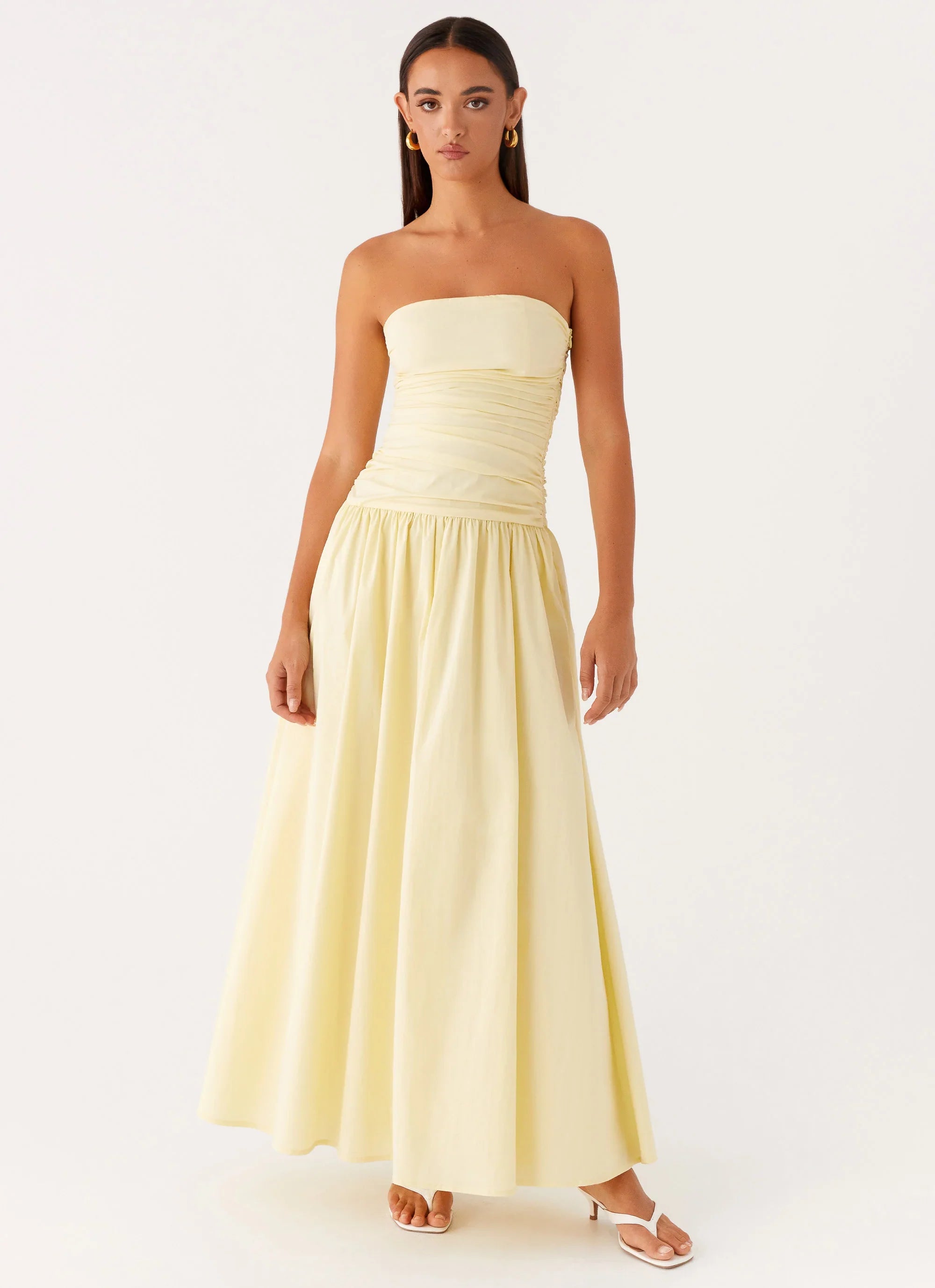 Carmel Maxi Dress Yellow