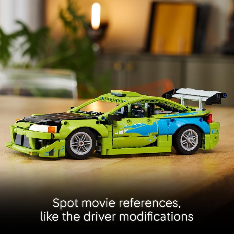 LEGO Technic Fast and Furious Mitsubishi Eclipse Car 42229 Building Toys for Boys Girls Ages 14 Toy Car Set for Display or Play 827 pieces Gift for Fans of the Movie