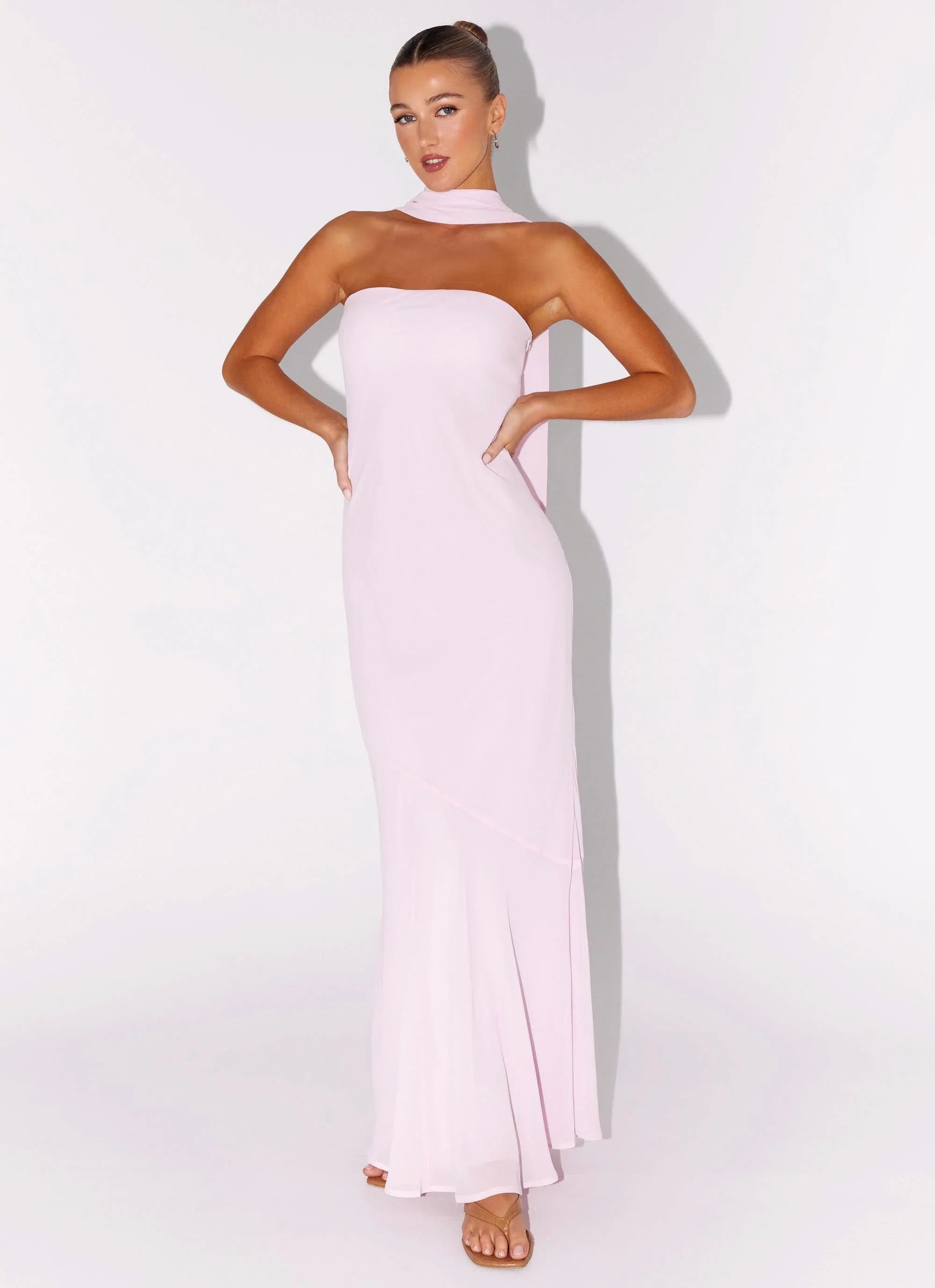 Under The Pagoda Maxi Dress Pink