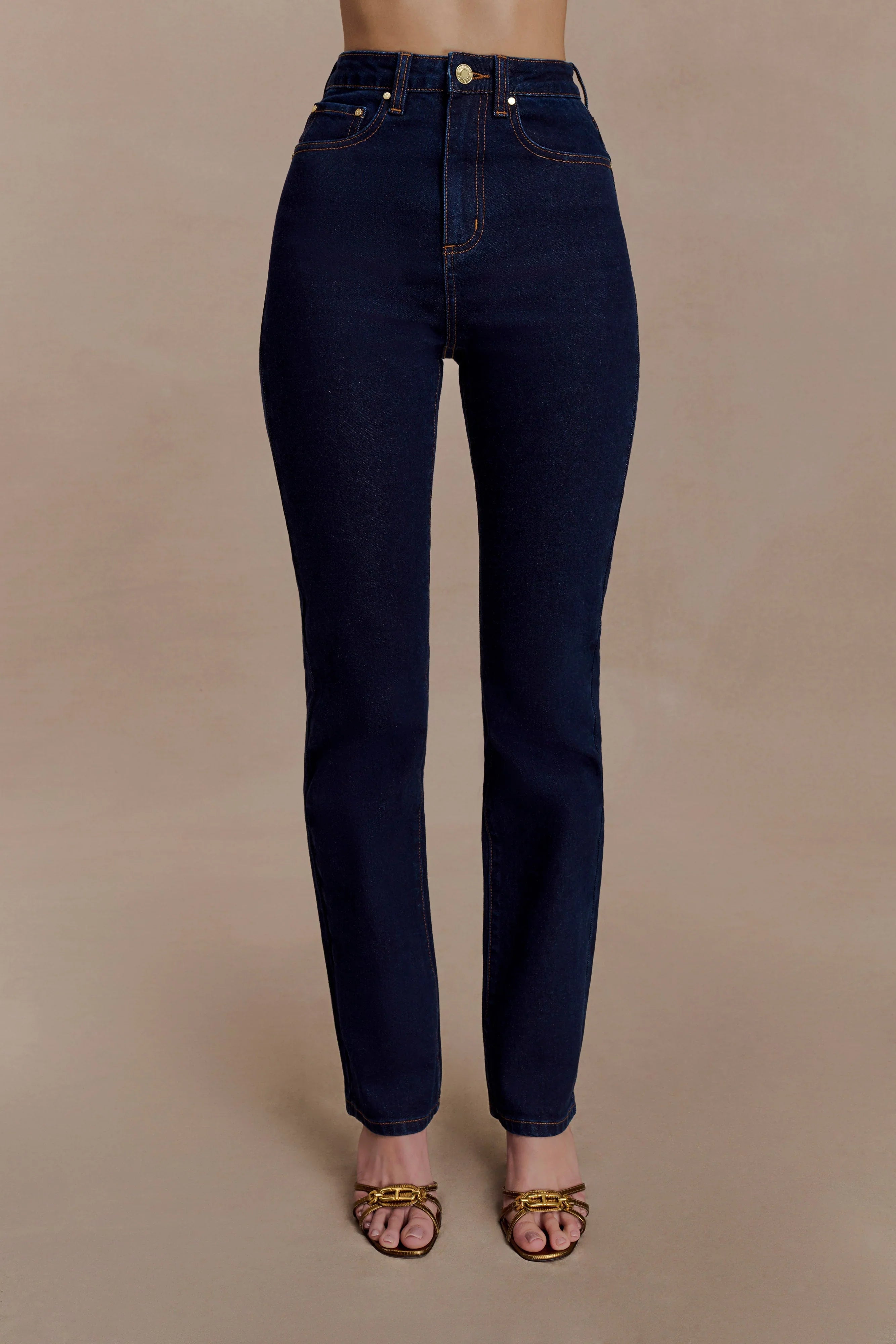 Janessa Skinny Denim Jeans Indigo Blue