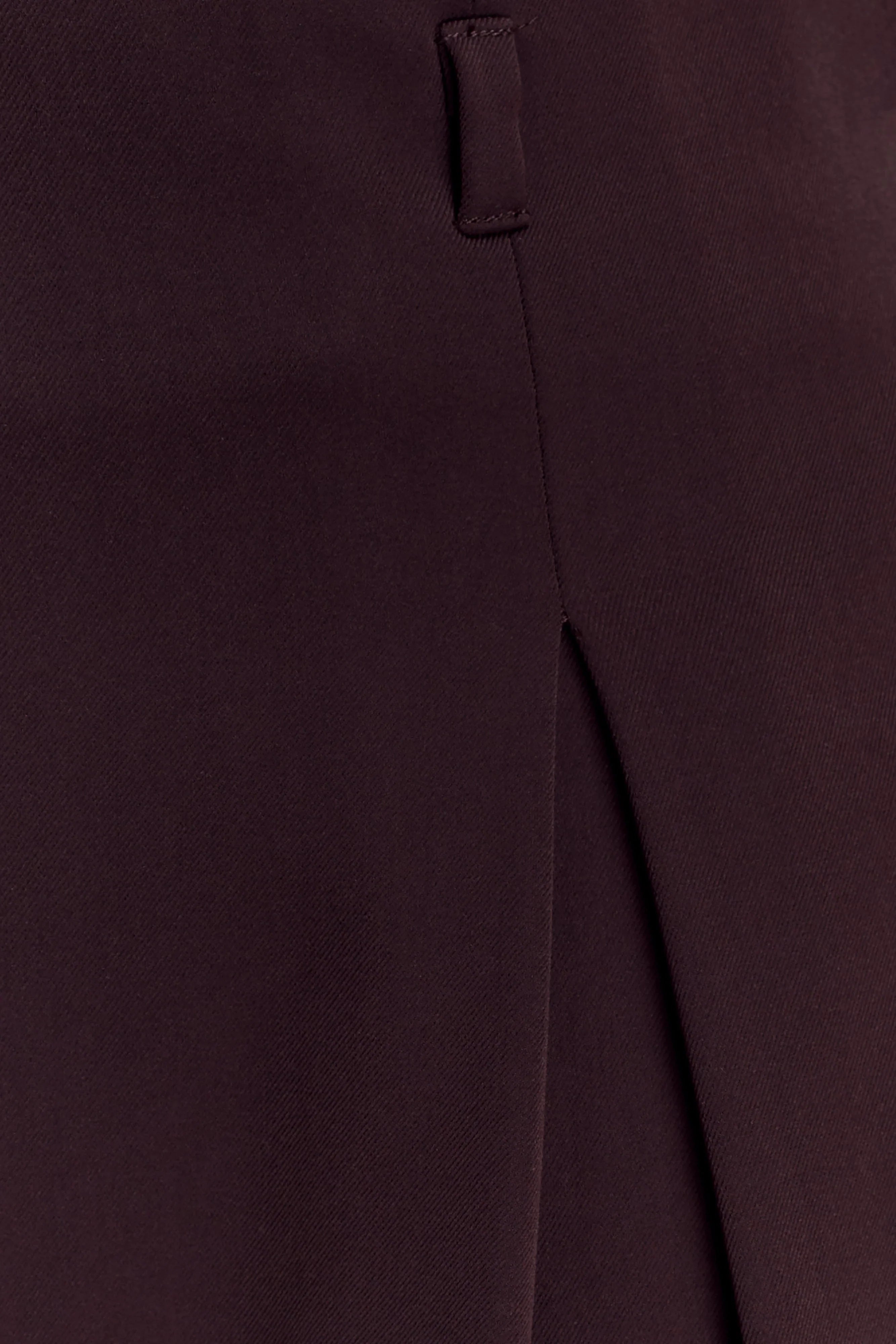 Simone Pleated Suiting Short Dark Chocolate