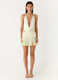 Blushing Bloom Mini Skirt Spring Meadow