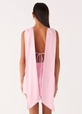 Cerina High Neck Mini Dress Pink