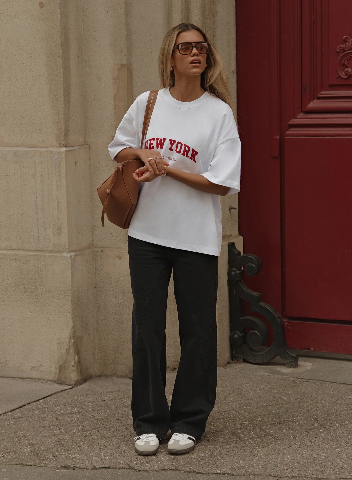 White New York T shirt