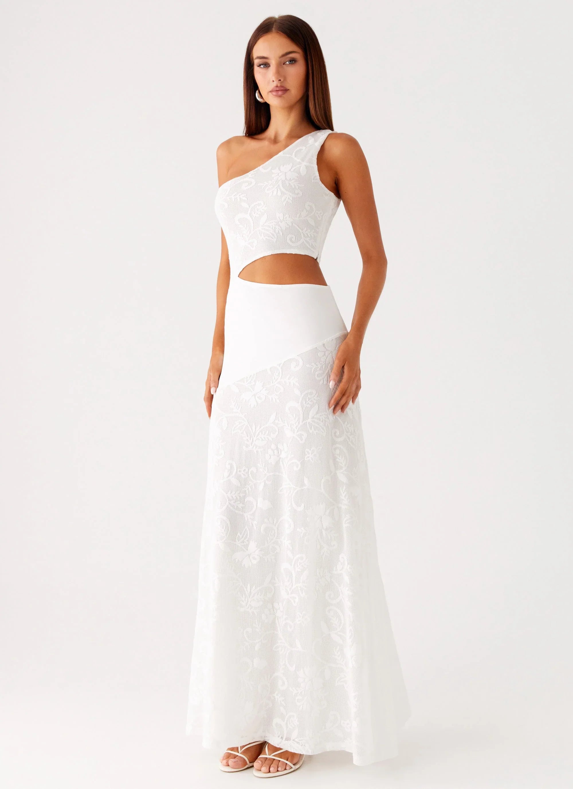 More Than Maybe Maxi Dress White