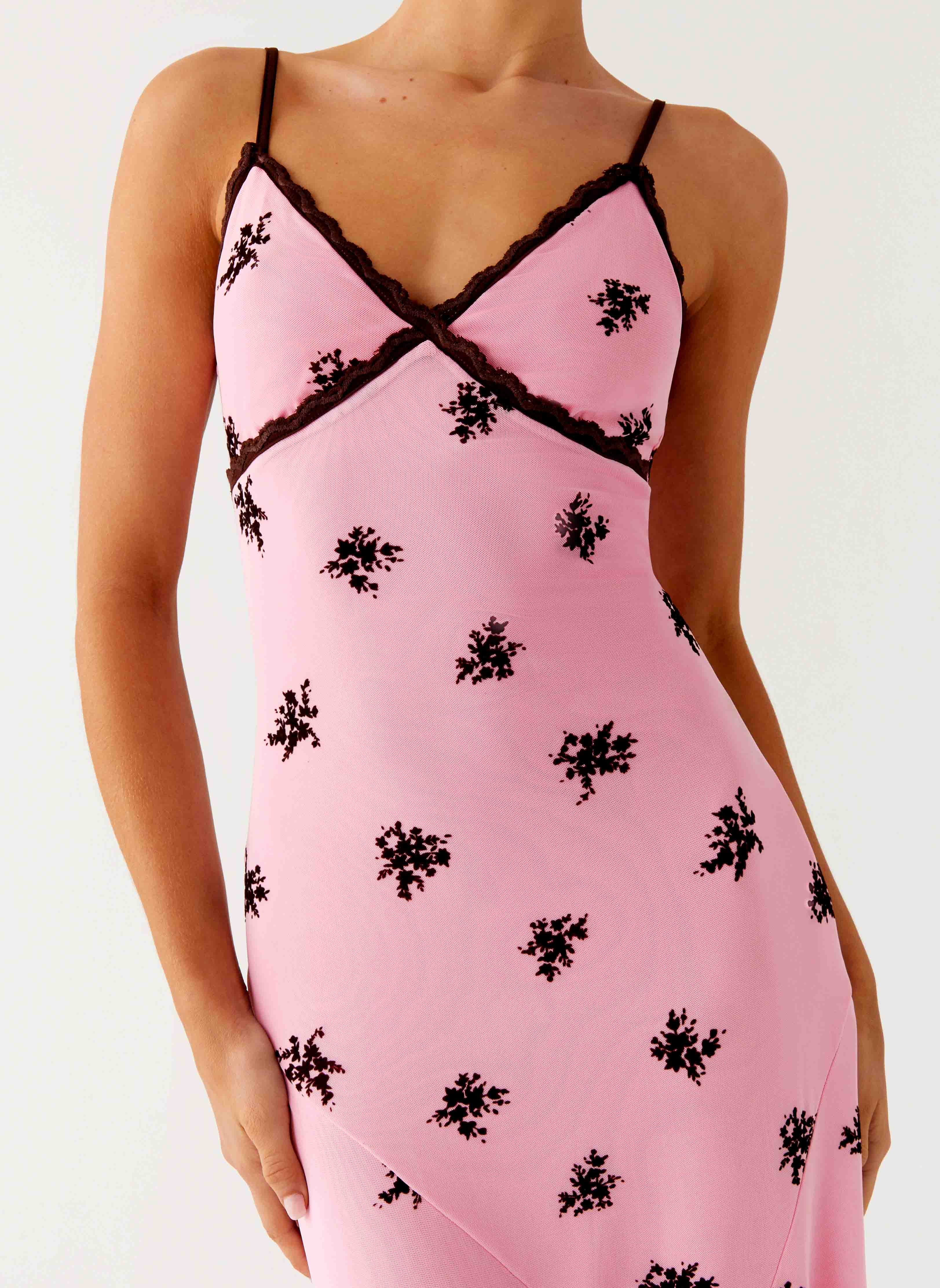 Amelia Midi Dress Pink
