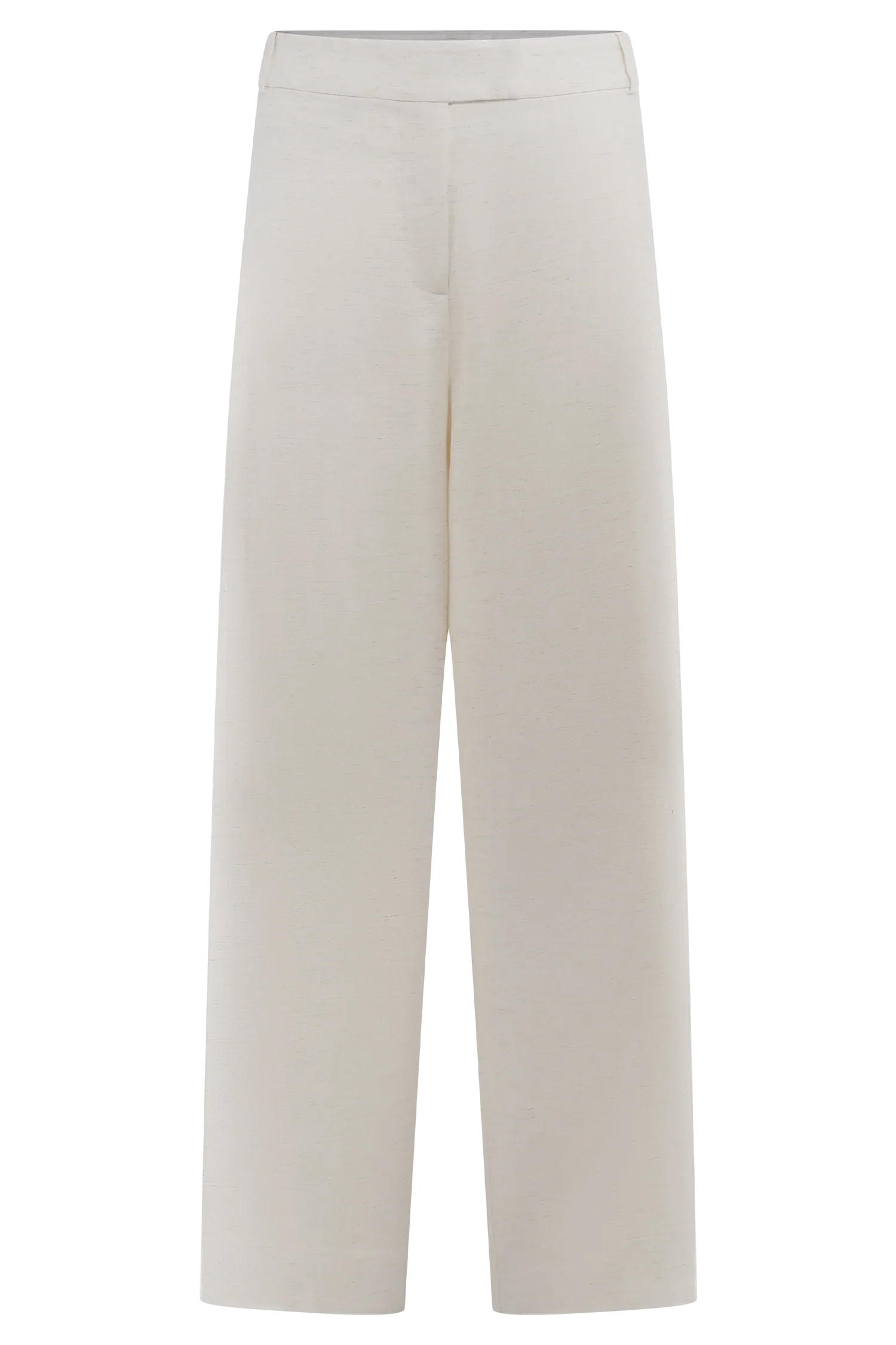 Cyrene Linen Wide Leg Pants Oat Marle