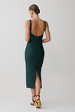 Gia Bandage Knit Midi Dress Teal