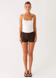 Palm Beach Top Ivory
