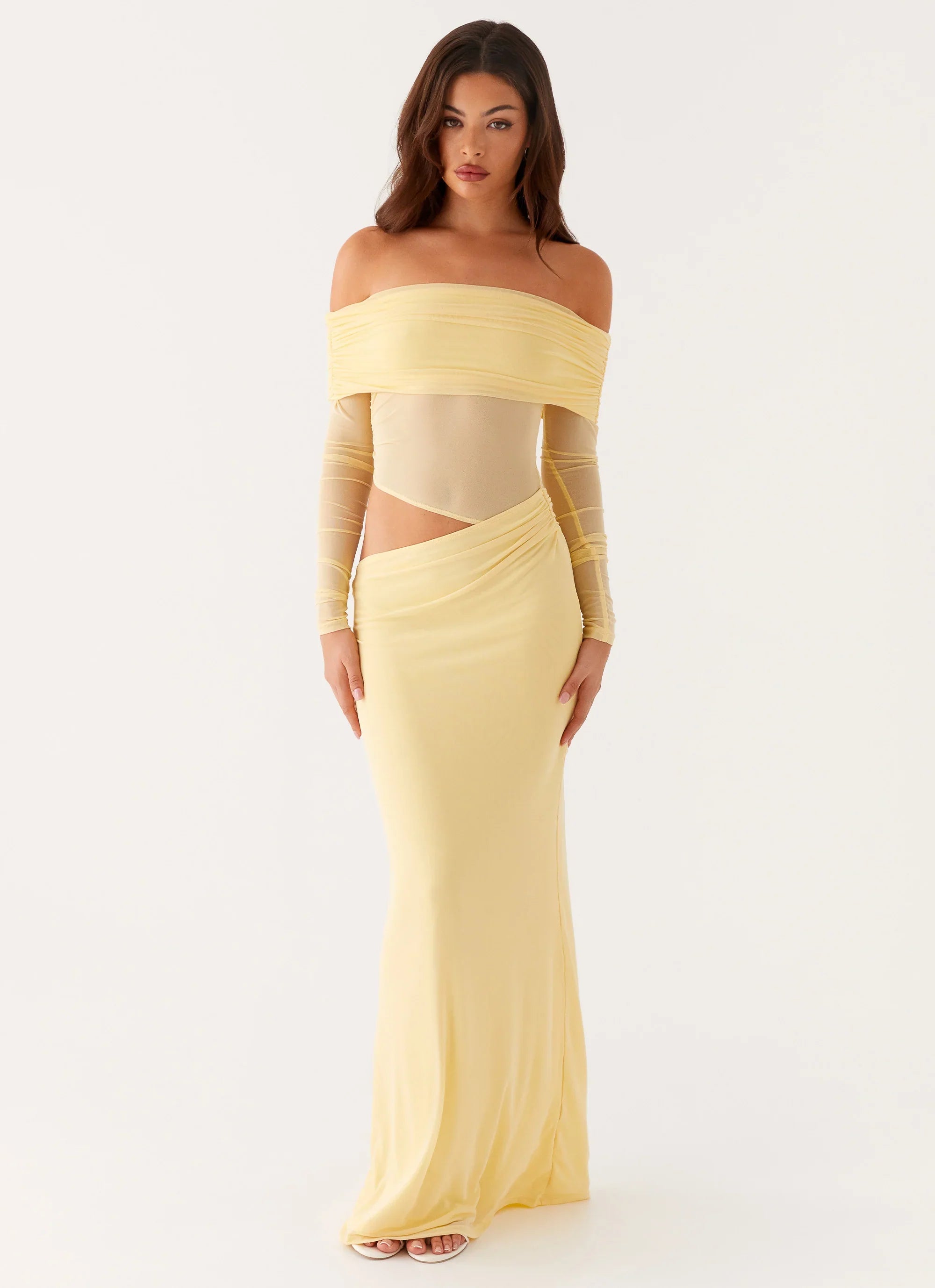 Emery Maxi Dress Yellow