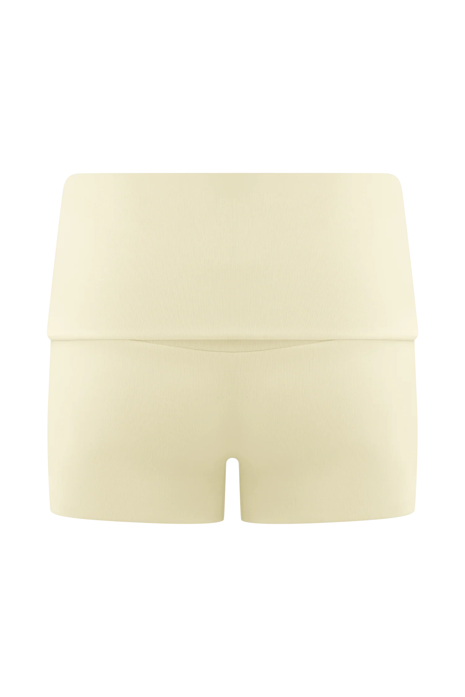 Birdie Fold Over Shorts Ivory