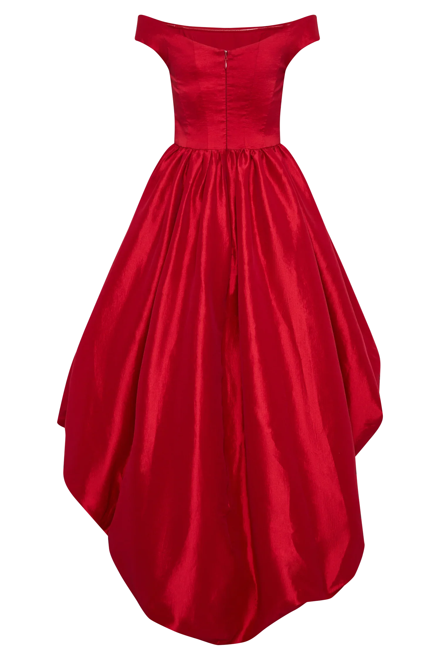 Amelia Bubble Maxi Dress Ruby Red