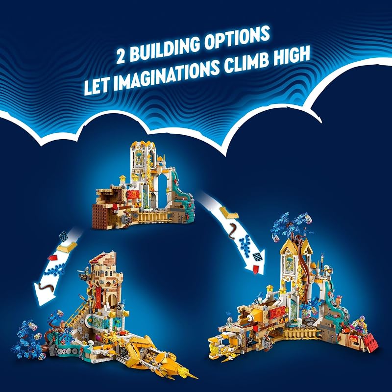 LEGO DREAMZzz Castle Nocturnia Building Toy Pretend Play Set for Kids Ages 10 Creative Storytelling Toy W 2 Construction Modes 6 Minifigures for Boys and Girls 71486