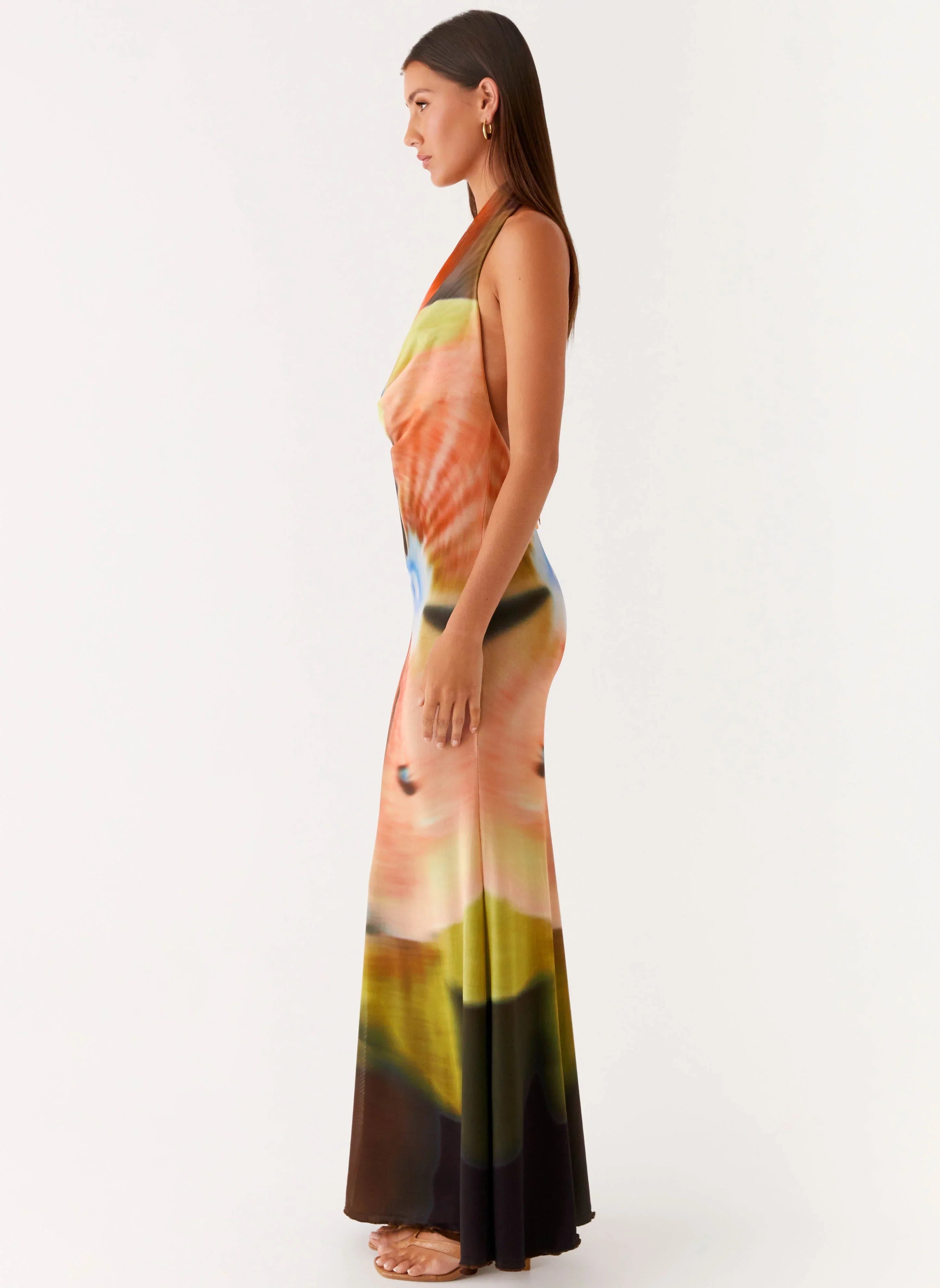 Raellia Maxi Dress Moody Floral