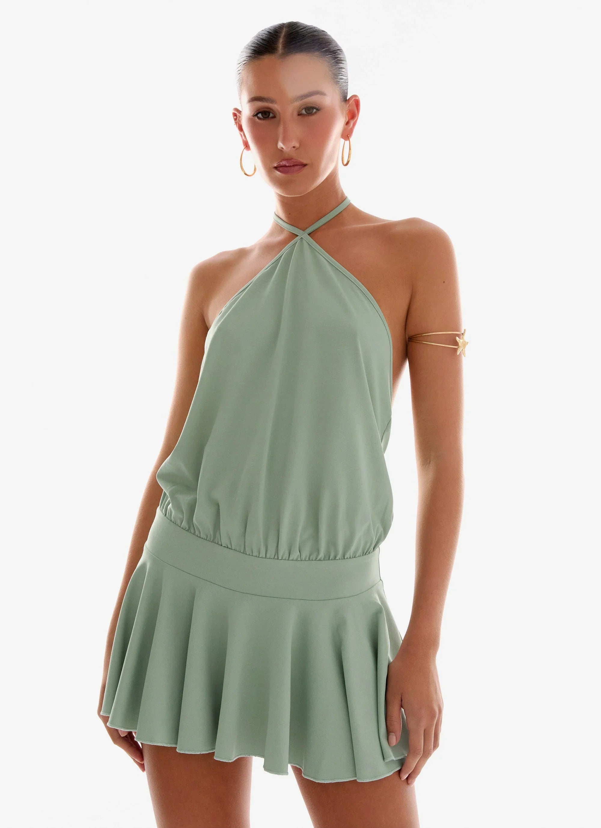 Mable Mini Dress Green