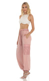 Shimmer Pants in Pink